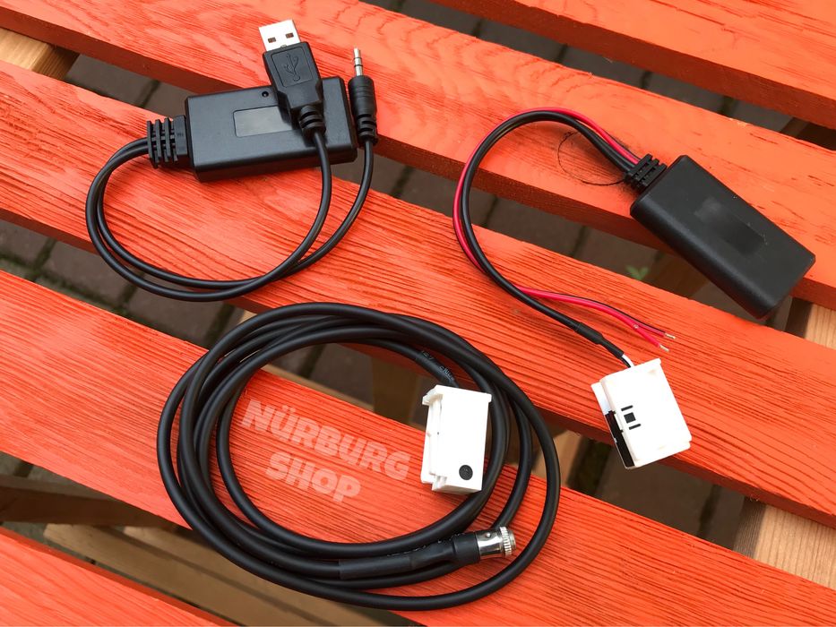 AUX Bluetooth адаптер для БМВ Е60 Е61 Е63 Е65 Е66 Е90 Е91 Е92 Е93 CIC M-ASK