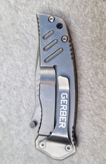 Nóż składany Gerber Ripstop I Fine Edge / Czarny Titan Coated / EDC