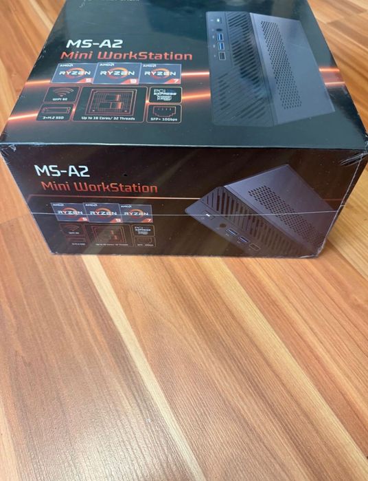 Najmocniejszy   WorkStation MinisForum  Windows 11 Amd Ryzen 9 9955HX Radeon 610M