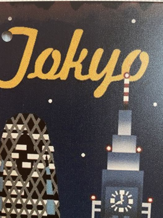 TOKYO | Placa Metalica Decorativa (nova)