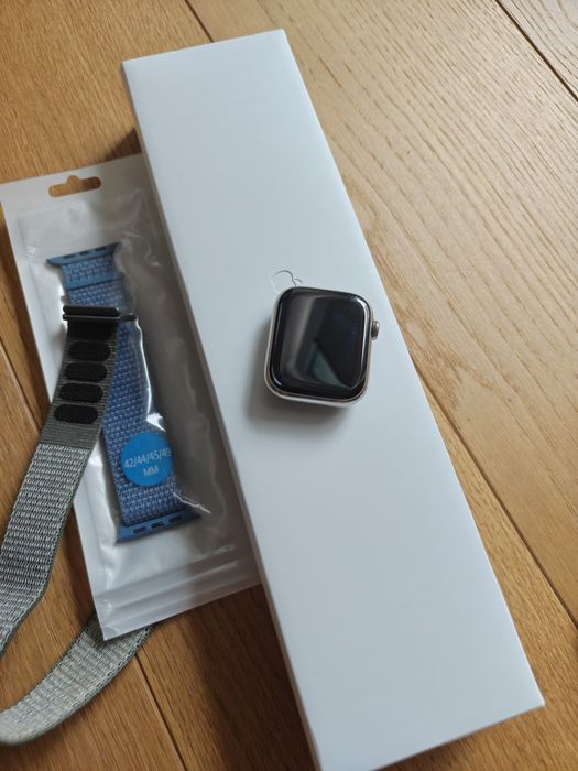 Apple Watch 7 45mm Silver Stainless Steel Case