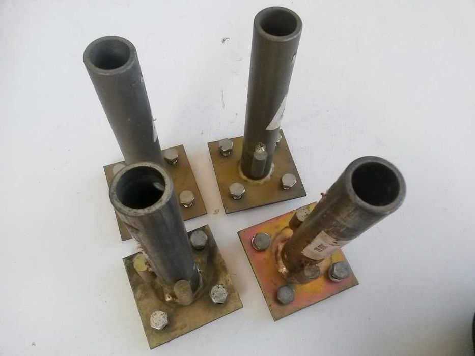 Eixos de roda para motoenxada novos, 2 pares