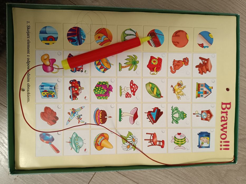 Elektroniczna edukacyjna gra Przedszkolak *