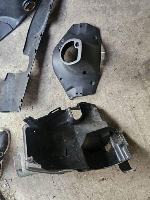 Plastiki Keeway Hurricane 50 podłoga, kokpit, pług, blotnik