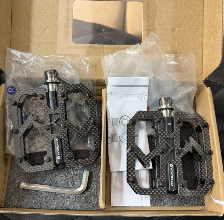 Pedais carbono btt - mtb - estrada