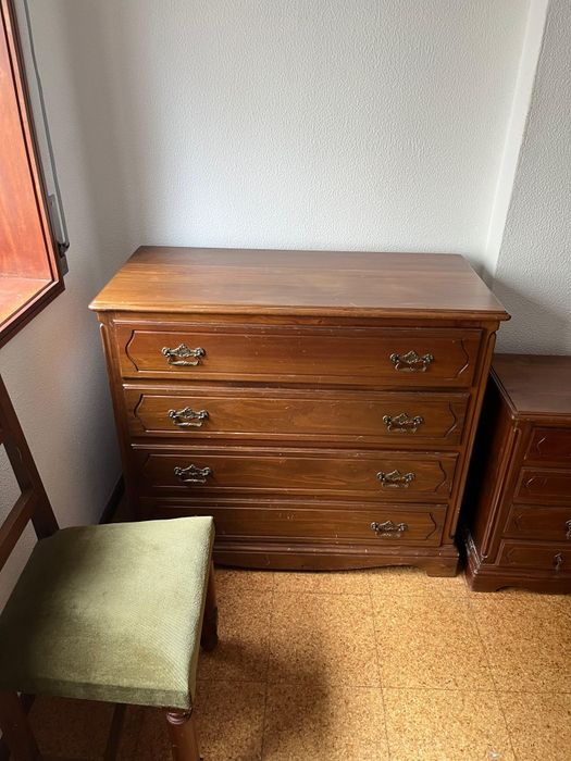 Quarto madeira maciça completo