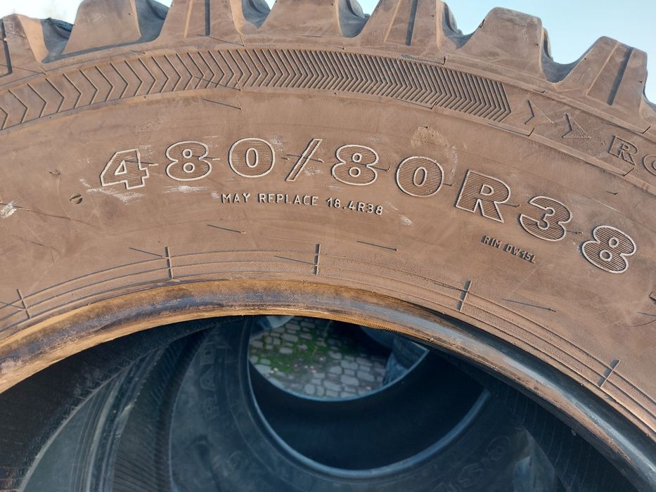480/80R38 (18.4R38) Nokian opony używane rolnicze para