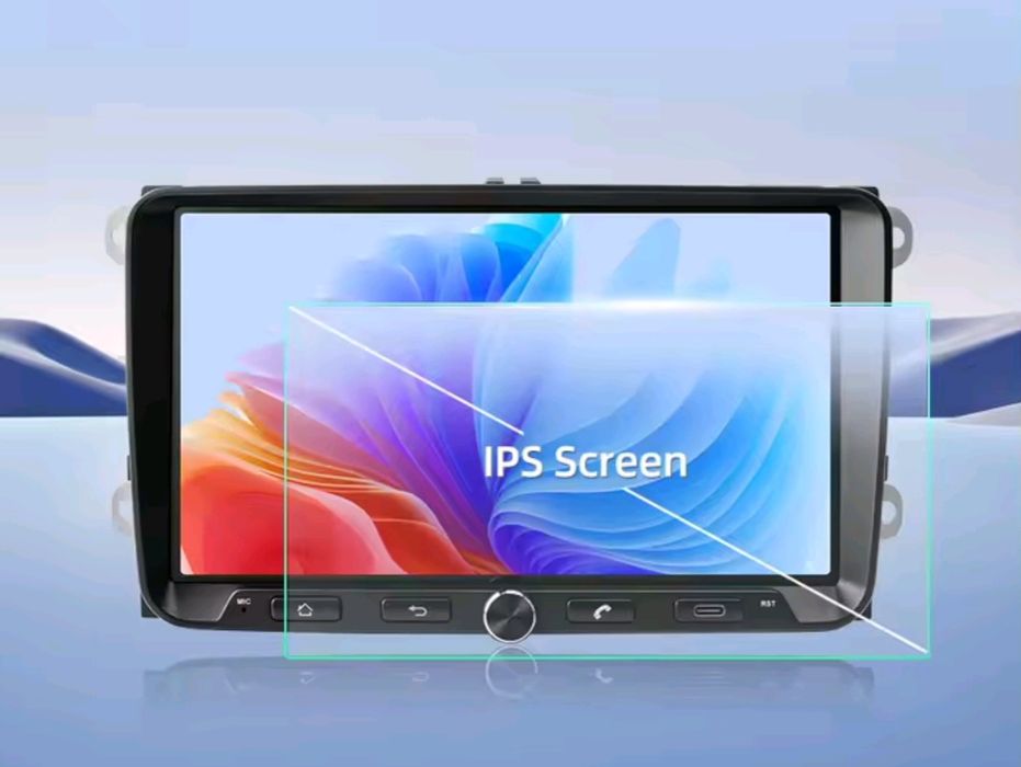 Rádio 9" Android VW Skoda Seat 2/64GB CarPlay Android Auto (Novo Modelo)