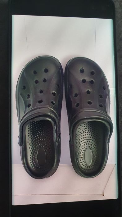 Crocsy  / klapki męskie czarne z pianki Rozmiar 43