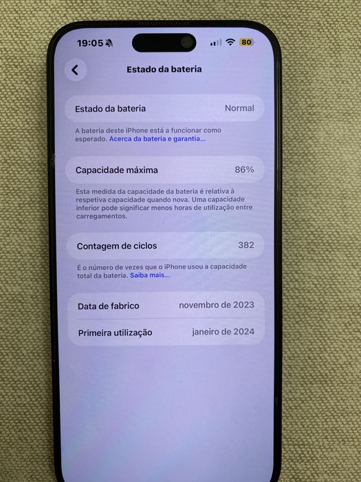 Iphone 15 pro max com garantia