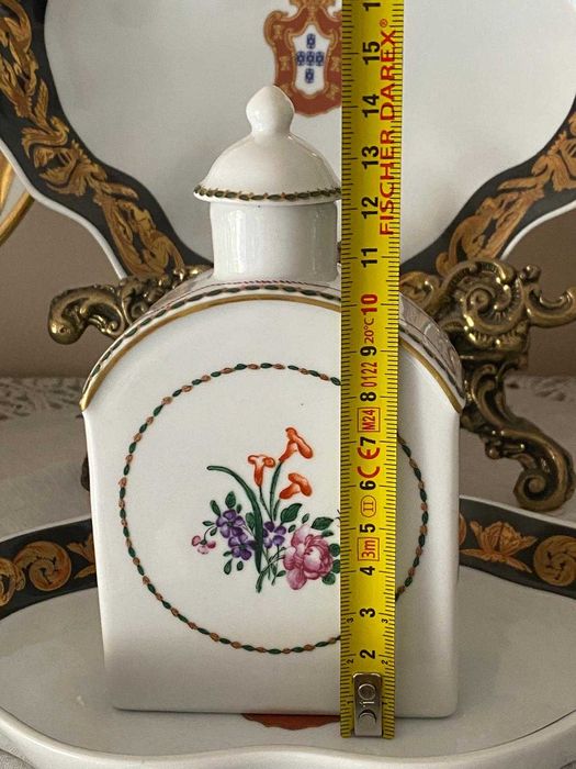Frasco de Chá em Porcelana NG - Réplica Séc. XVIII - Palácio de Queluz