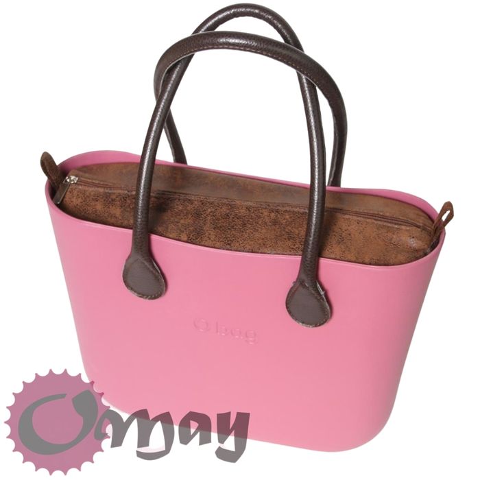 organizer OBAG STANDARD brąz efektowny 2 kieszenie wkład OMAY