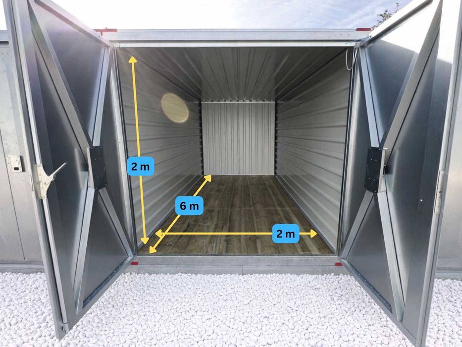 Magazyn na wynajem, self storage, kontener samoobsługowy, komórka. 12 m² - NAJTANIEJ !!!