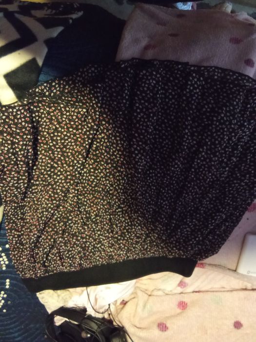 Vendo saia transparente com forro tamanho S/m
