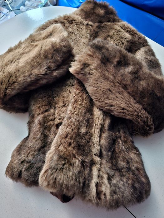 Casaco de pêlo sintético