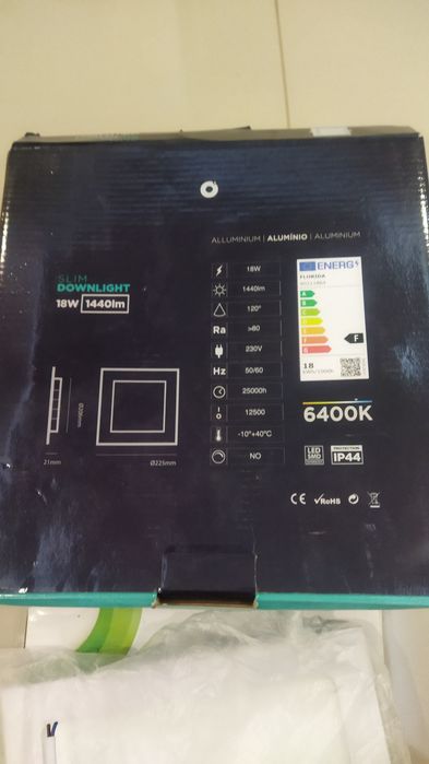 Focos Led  novos com ticket de compra