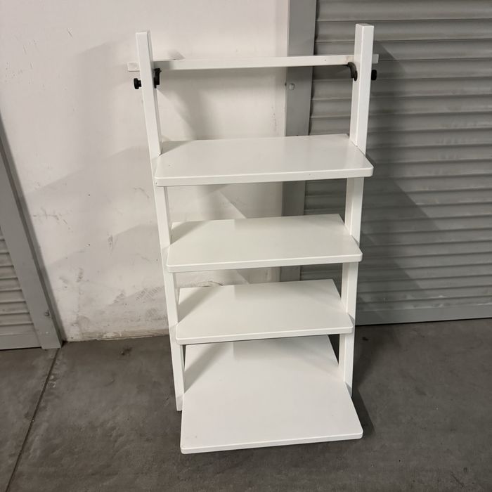 Półka ścienna szafka Ikea Hjalmaren drabinka biała