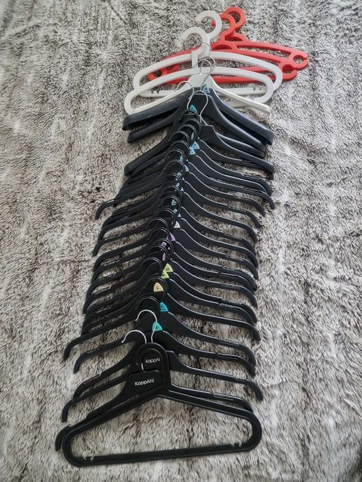 Wieszaki na ubrania mix różne 30 szt.