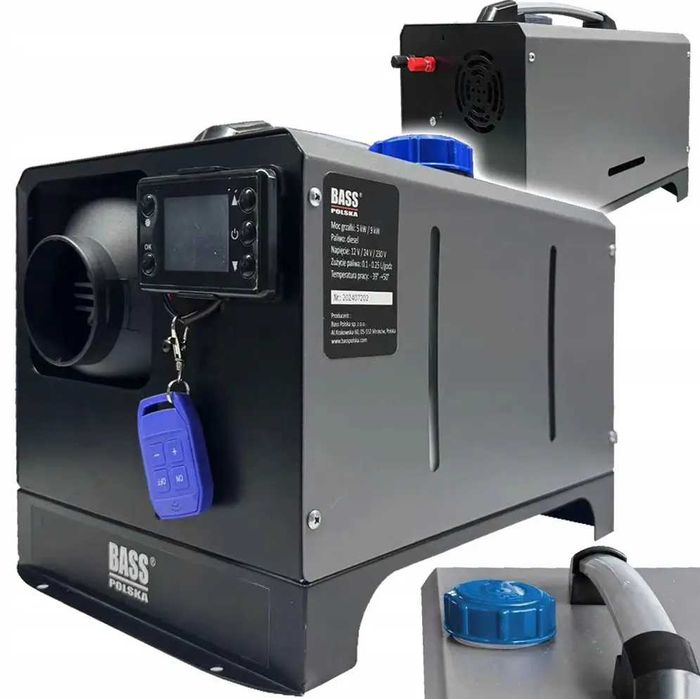 Автономний дизельний обігрівач вебасто 12/230В 9kBt BassPolska з WI-FI