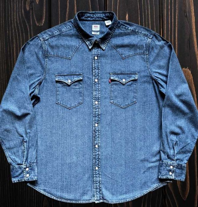 Рубашка джинсовая LEVI´S® оригинал XL