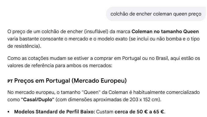 Colchão de Encher Coleman