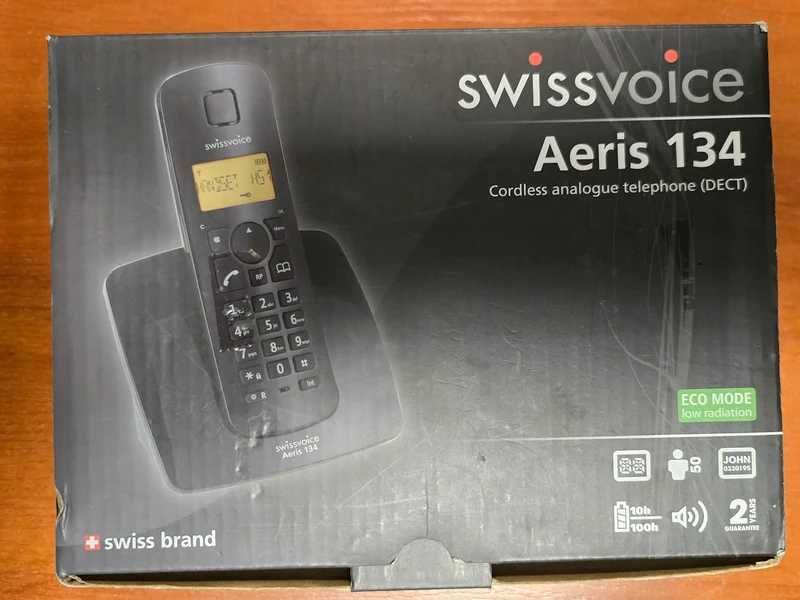 [WK-1] Telefon bezprzewodowy Swissvoice Aeris 134