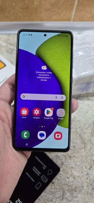 ПРОДАМ официальный телефон Samsung Galaxy A52, 8ram, 256gb violet