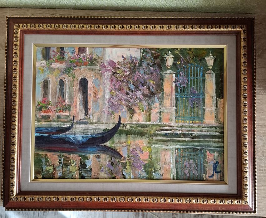Картина маслом "Венеція"