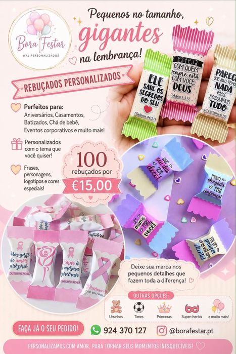 Balas Personalizadas