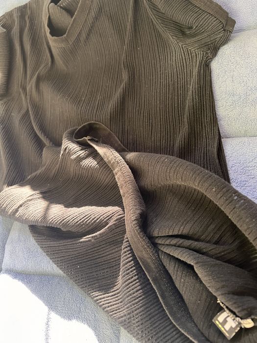 VERSACE Pół przezroczysta koszulka