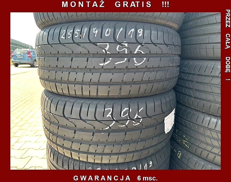 255/40/19 Pirelli P Zero_6mm_2szt_(396)