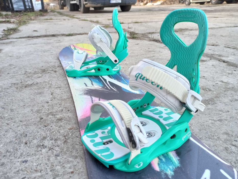 Damska deska snowboardowa snowboard K2 Lite Eco 145 cm +wiązania Drake