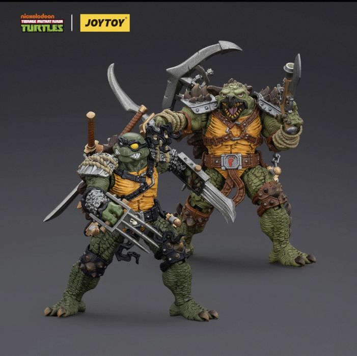 Фигурки Joy Toy, TMNT, Черепашки ниндзя, Shredder, Krang, April: 6