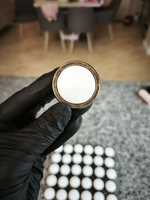 Ручки для меблів бронза кераміка