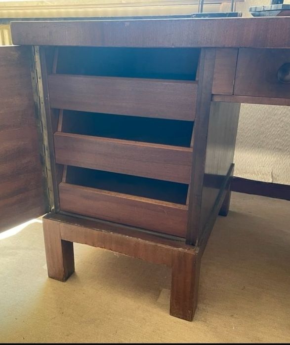 Komplet gabinetowy Art Deco. Ok. 1930 rok.