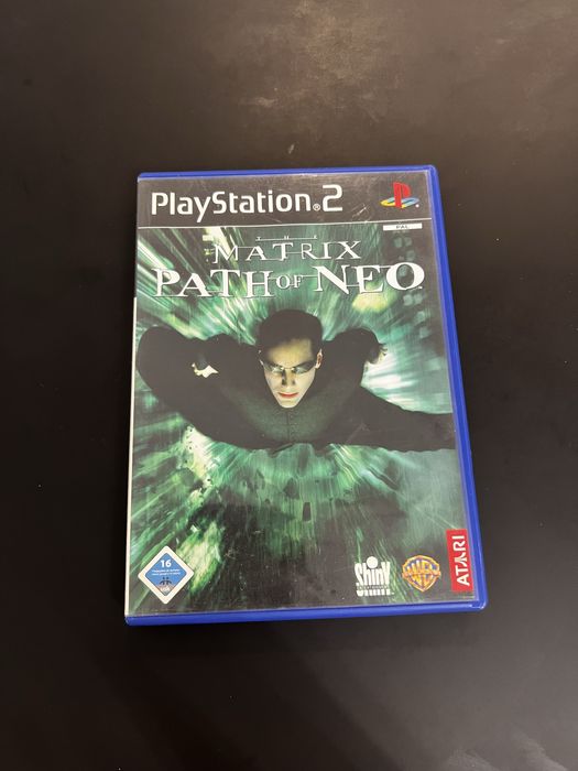 gra Matrix Path of neo na ps2 playstation 2 - Niemiecka wersja
