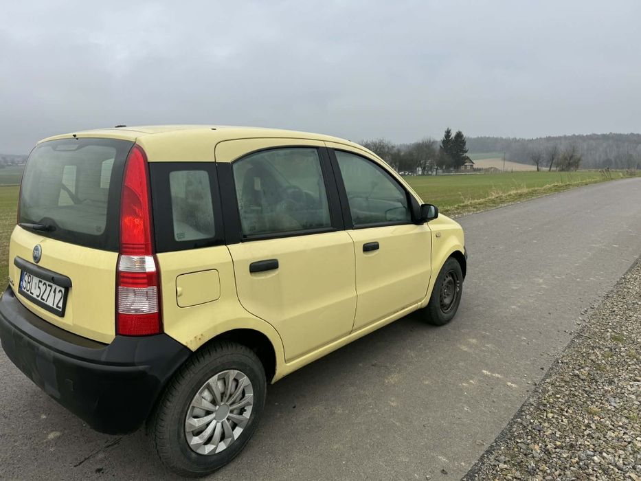 Fiat panda 1.1 60 km benzyna, nowe opony zimowe, wspomaganie, ABS.