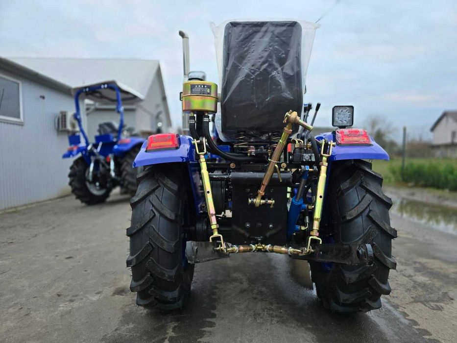 Мінітрактор, мототрактор із плугом польським, фрезою, TERRA FORCE 251