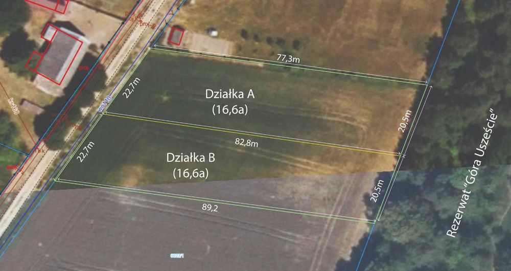 Działka 1660 m² Mielnik nad Bugiem | MPZP | media | przy rezerwacie Góra Uszeście dwie działki - Widok 4