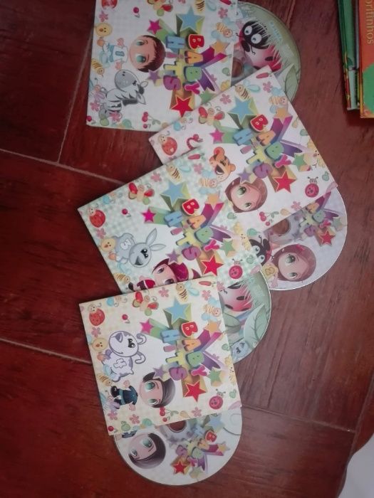 4 cd´s de música infantil