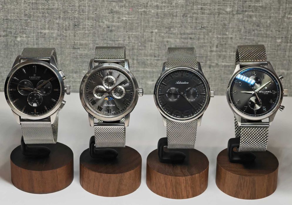 Мужские часы годинник Сandino С4517 Sapphire 43mm 100m Chronograph