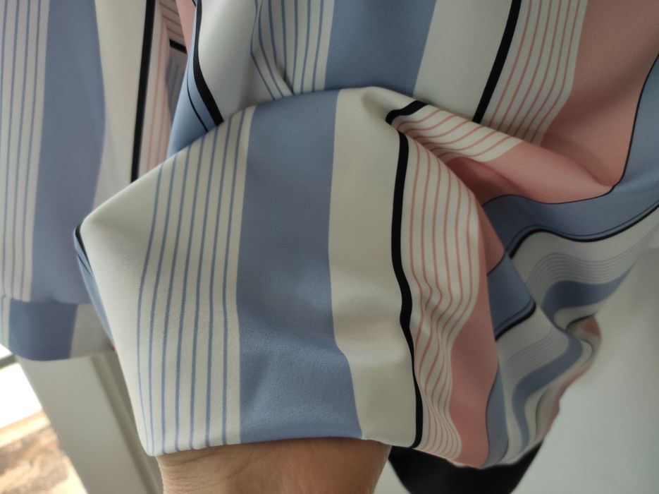 Elegancka bluzka damska rękaw 3/4 rozmiar 42 XL