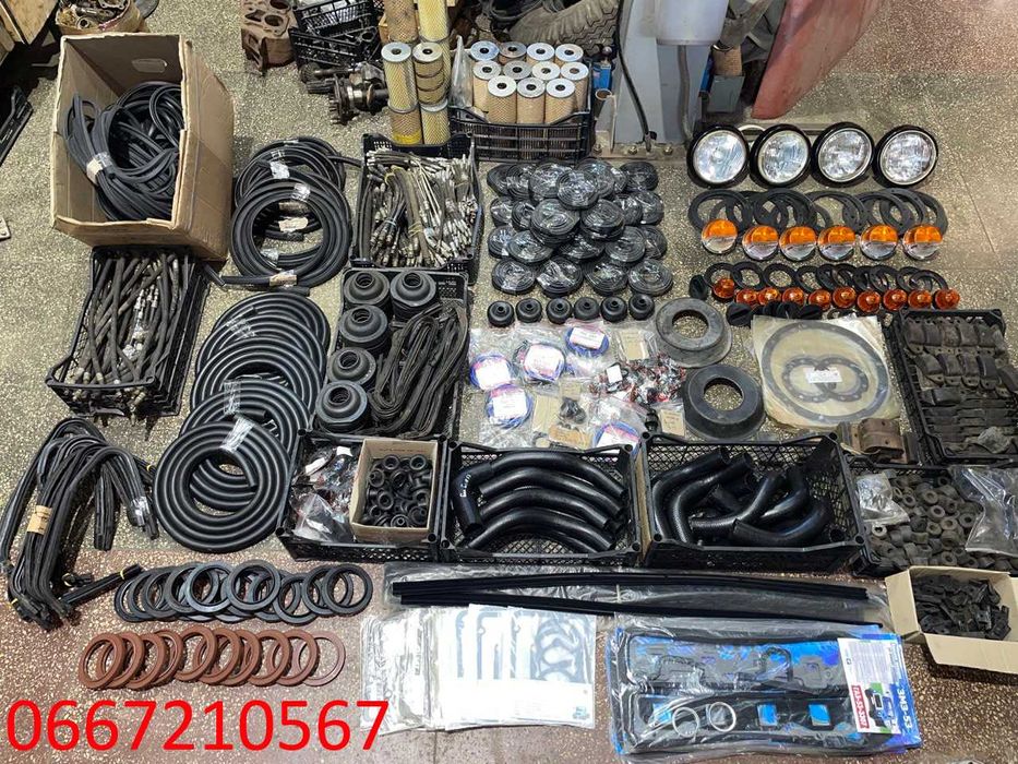 Ущільнювачі, резинки, патрубки, сальніки Газ 53, Газ 66, Газ 3307