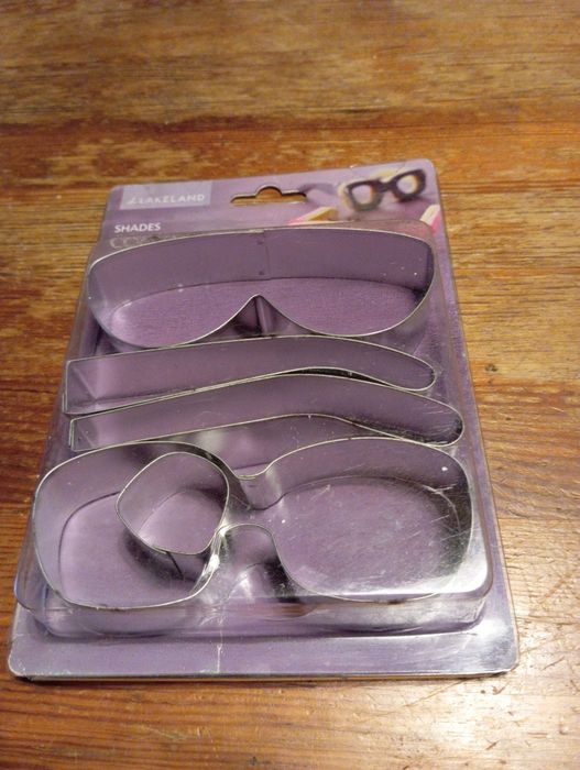 Foremki 5szt do ciastek okulary pierniczki Cookie Cutters Lakeland