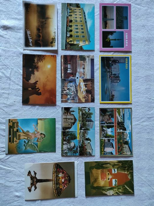 Postais carta vários