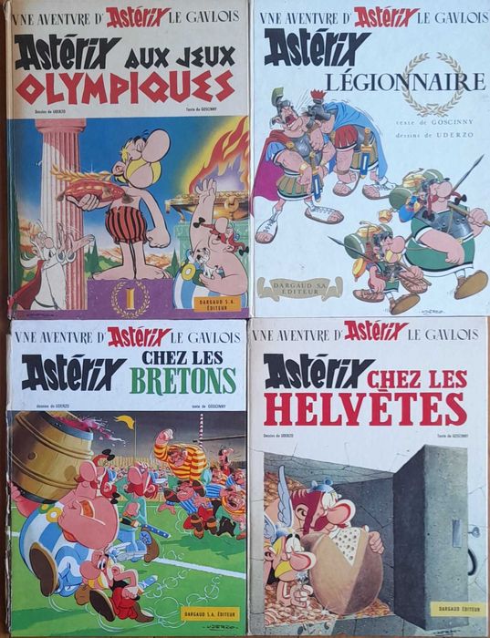 Álbuns Astérix 1as edições
