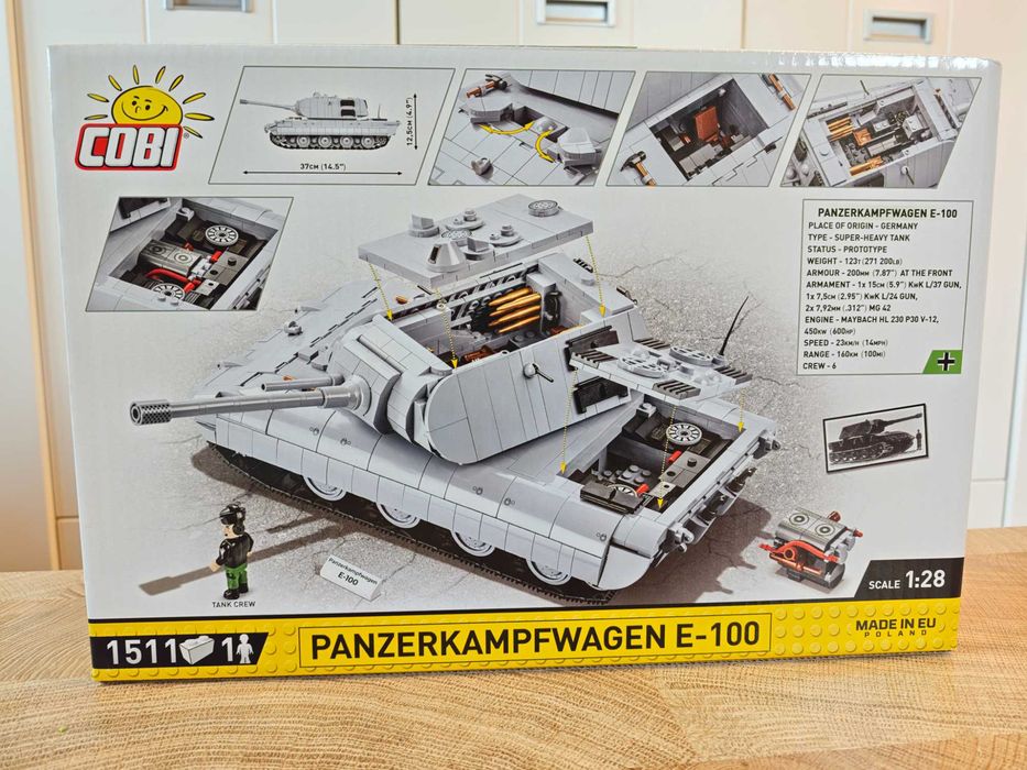 Panzerkampfwagen E-100 [COBI-2572] NOWY
