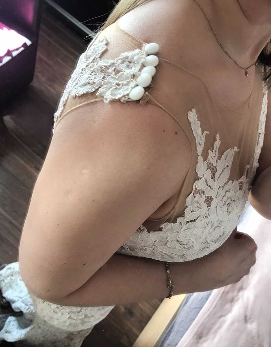 Suknia ślubna syrenka