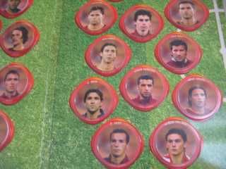 Caderneta completa : Seleção 2004 tazos