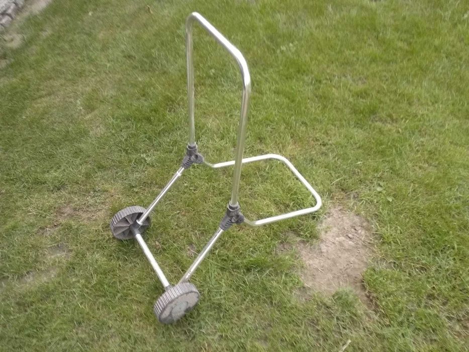 wózek transportowy ogrodowy wąż lub inne aluminium - składany